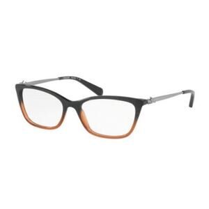 Coach Women Eyeglasses Frame Black Amber Glitter Gradient HC6107 T 54 17 140